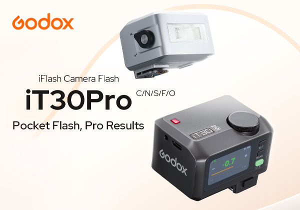 Godox представя iT30 Pro - мини TTL светкавица на Godox с професионални възможности