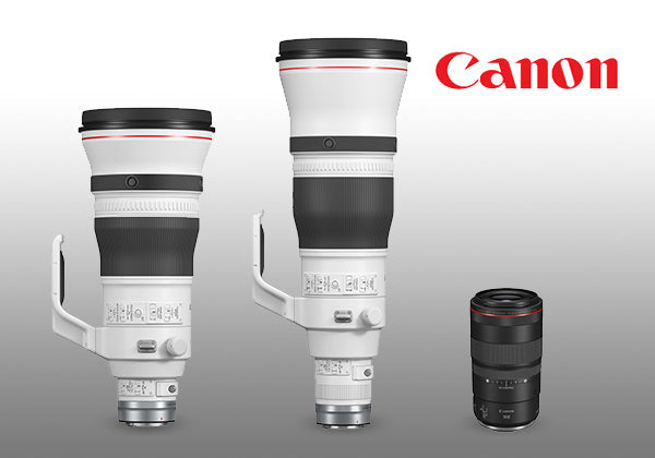 Canon обявява три нови RF обектива