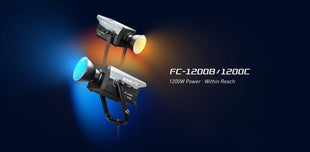 NANLITE представя по-мощни модели от серията FC – 1350W биколорен FC-1200B и пълноцветен FC-1200C