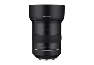 Ново! SAMYANG XP Premium 50mm F1.2 за CANON EF