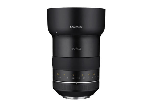 Ново! SAMYANG XP Premium 50mm F1.2 за CANON EF