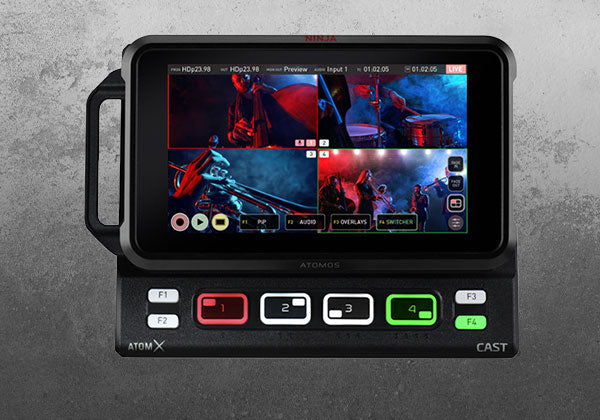 Atomos Ninja Cast - пръв помощник при поточно предаване и многокамерно излъчване