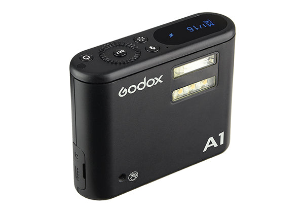 GODOX A1 – първата външна светкавица и радиосинхронизатор за мобилен телефон