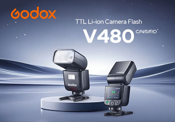 Godox представя V480 – Иновативна компактна ръчна светкавица