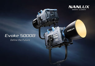 NANLUX представя Evoke 5000B - първият в света 5000W устойчив на буря LED биколорен прожектор с настройка на green/magenta