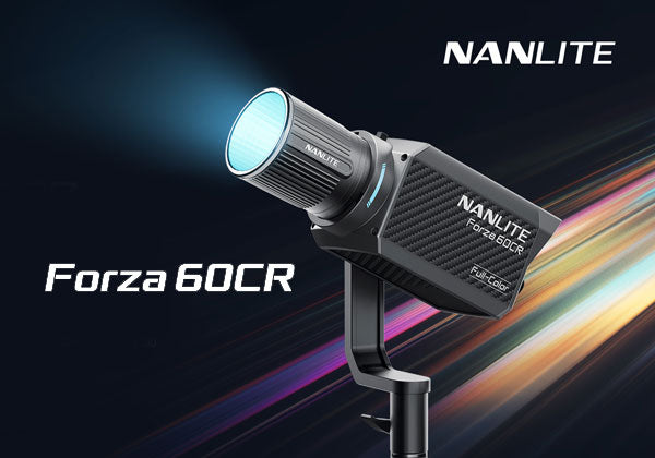 Nanlite представя Forza 60CR RGBLAC осветление с вграден CRMX