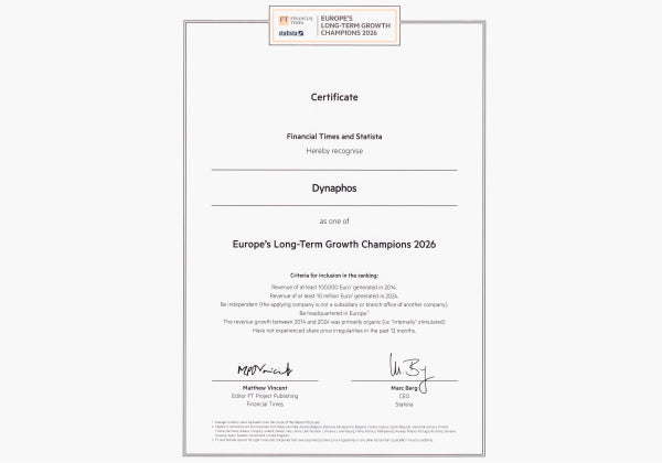 Dynaphos Among Europe’s Long-Term Growth Champions 2026