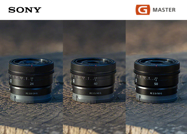 3 нови G-Master попълнения към пълноформатната система на Sony