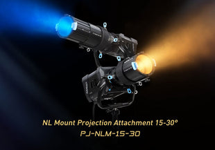 Оптичният зуум спот Nanlux NL Mount 15-30° с фантастични възможности за оформяне на светлината