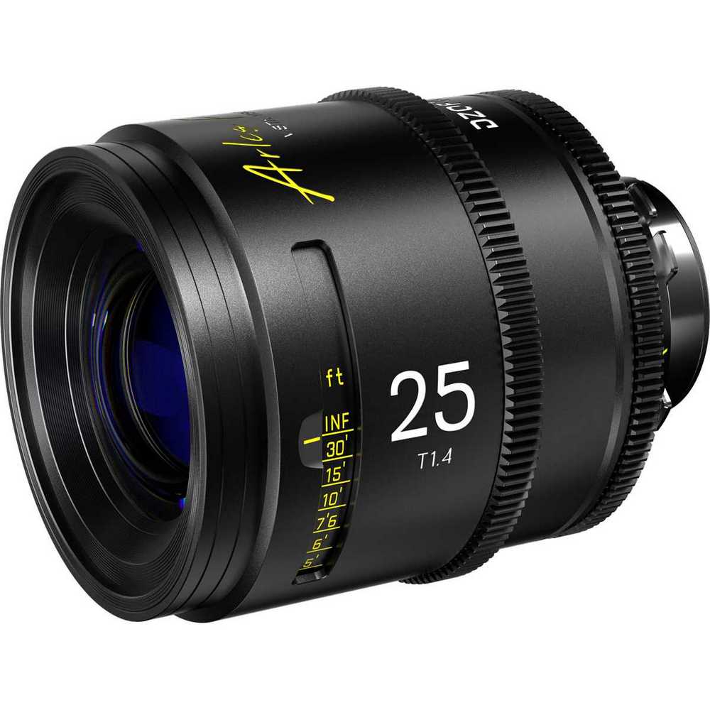 Обектив DZOFILM Arles Prime 25mm T1.4 (PL, Метрична скала)