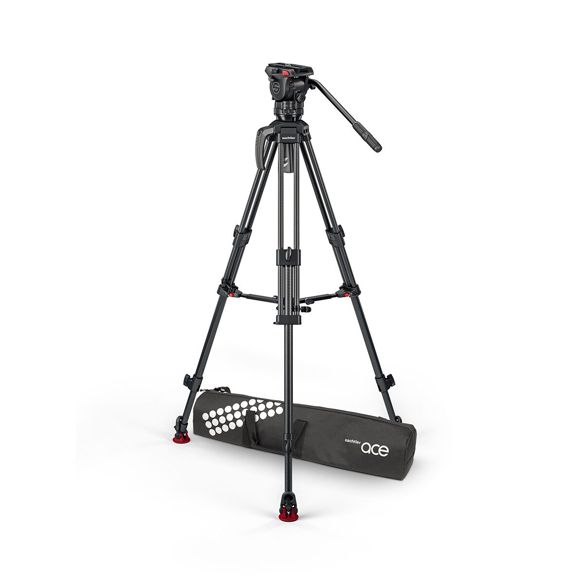 Видео статив комплект Sachtler System Ace XL CF MS Mk II - Карбонов
