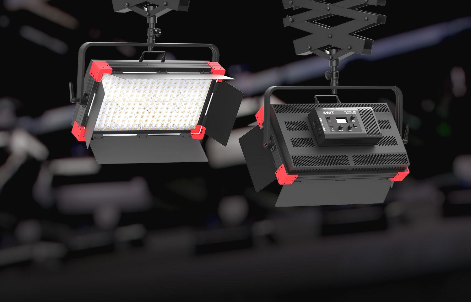 SWIT 300W Hard Bi-color Studio Panel LED Light- Fanless