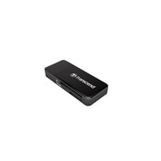 Четец за карти - Transcend SD/microSD Card Reader, USB 3.0/3.1 Gen 1 черен
