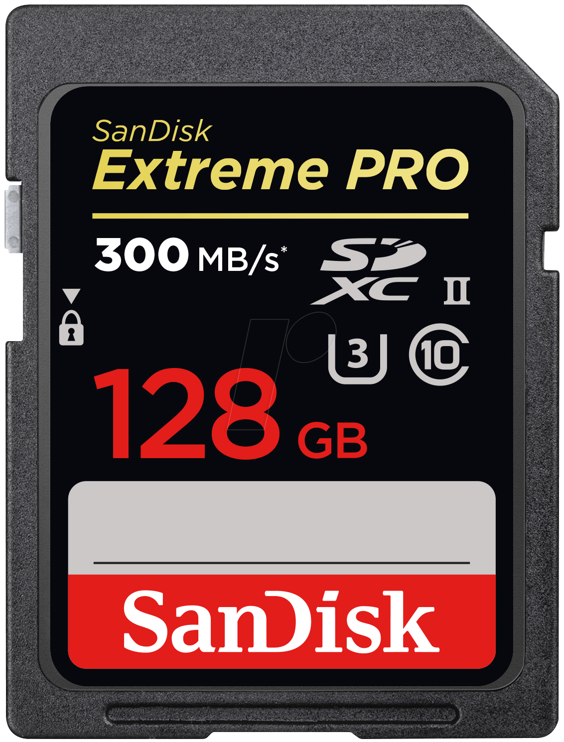 SanDisk EXTREME PRO® SDXC™128GB  V90 UHS-II 300MB/s