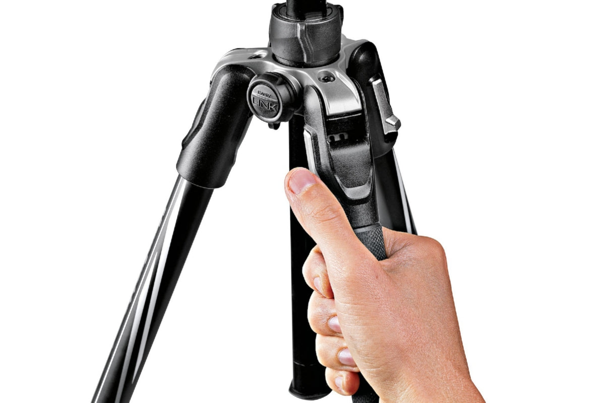 Aluminium tripod lever Manfrotto Befree 2N1, monopod included