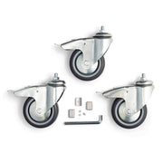 Manfrotto Wheel Set 100mm with Brakes 104G