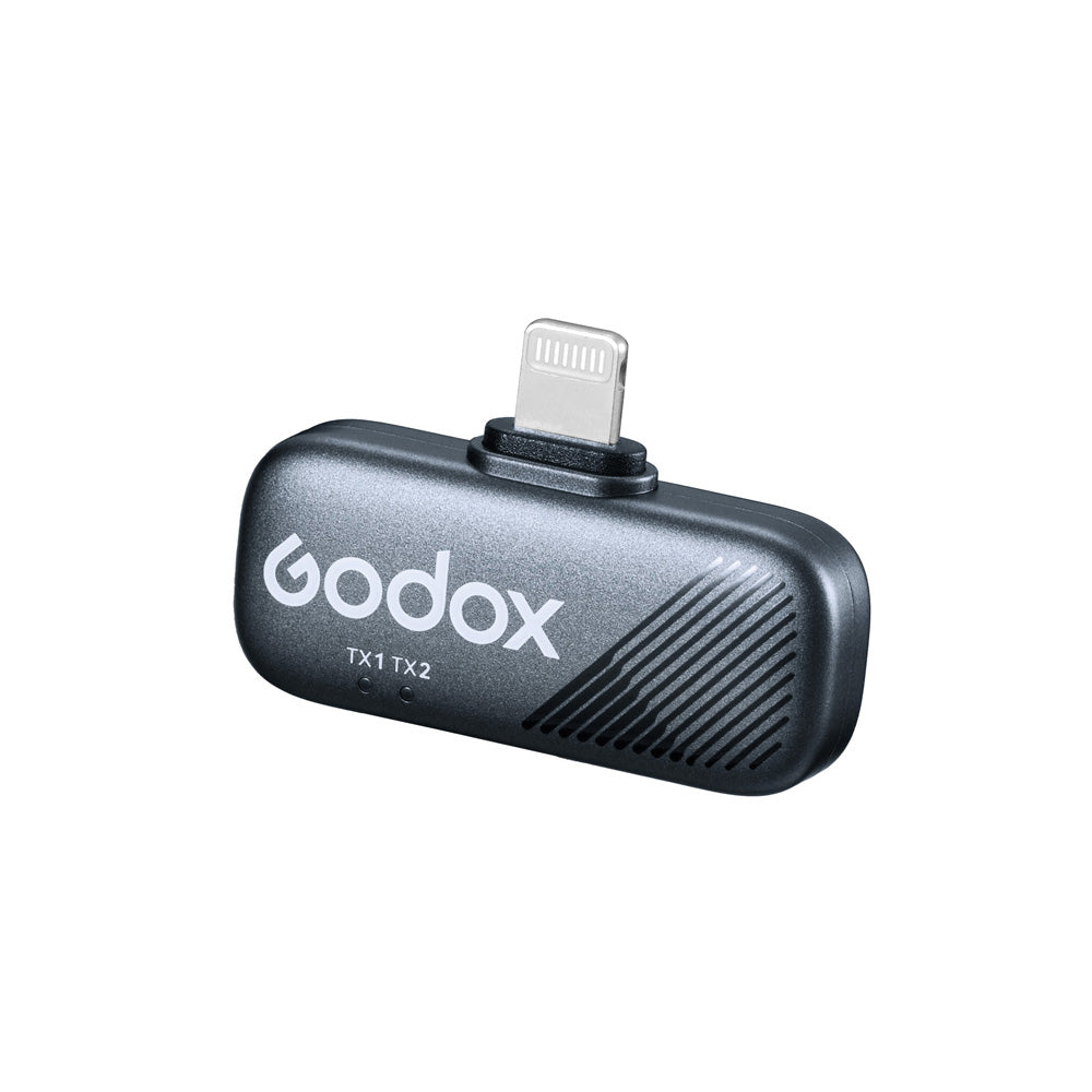 Godox Cube-SL Kit2 2.4GHz Wireless Microphone System (Black)