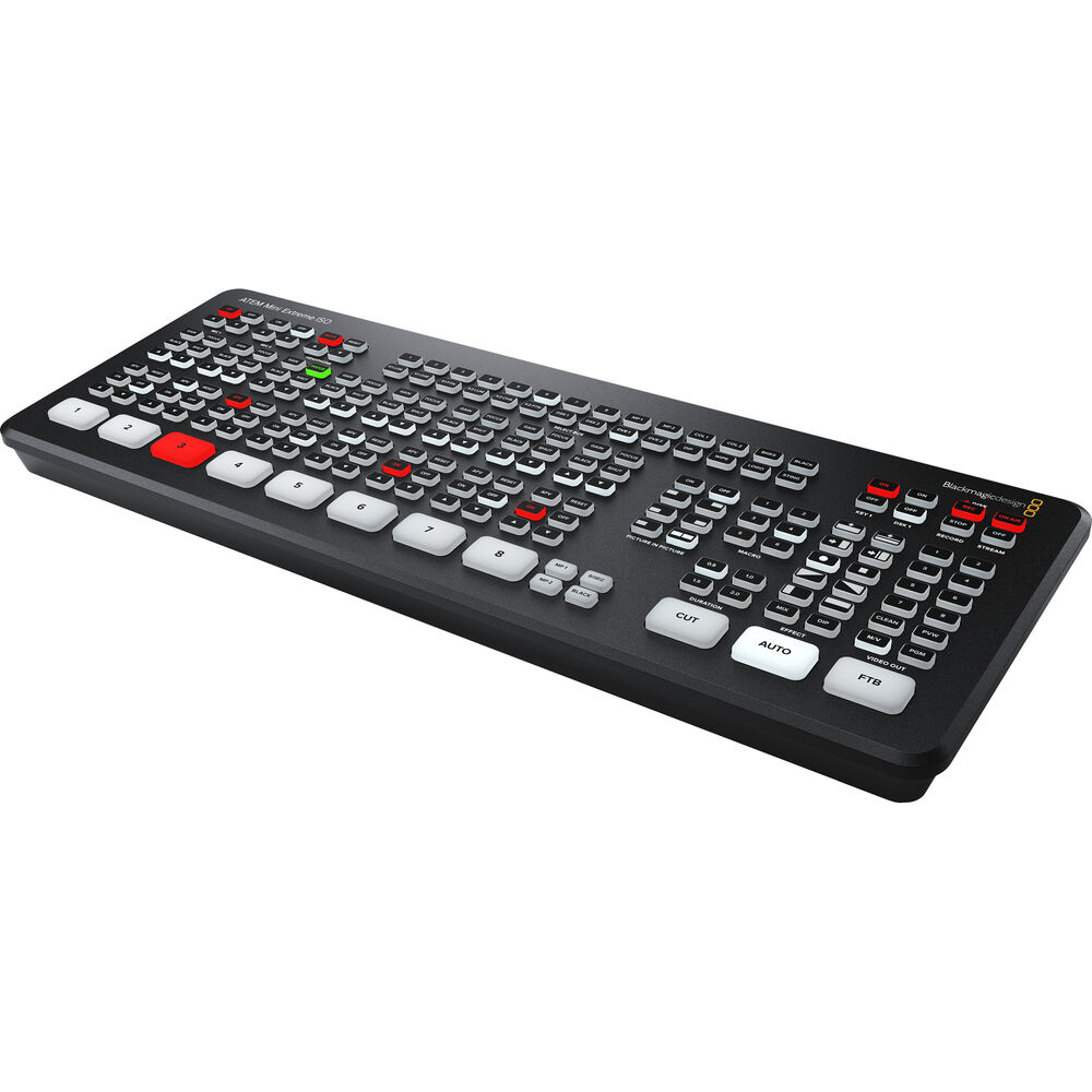 Blackmagic ATEM Mini Extreme ISO - video switcher, recorder and encoder