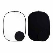 Foldable background 1.5 х 2 m - Black / White