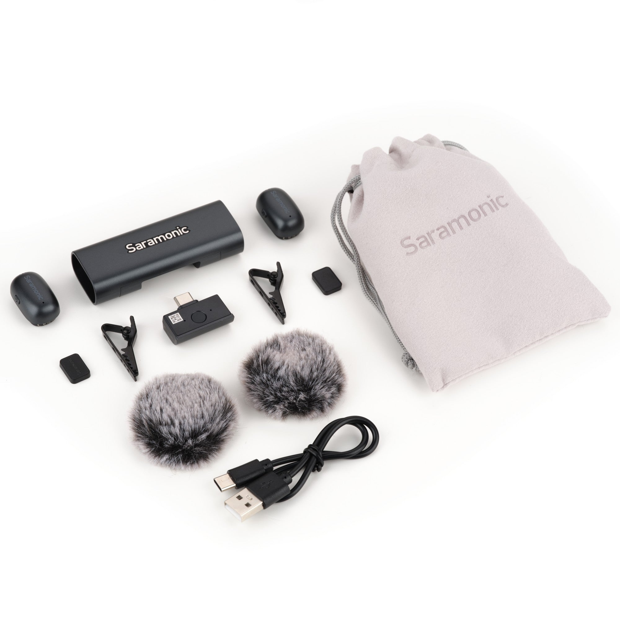 Saramonic Air SE AI-Powered Clip-On and Handheld Wireless Microphone