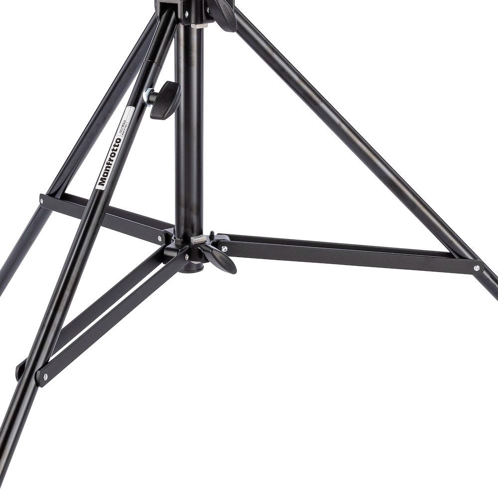 Manfrotto Black chrome plated 3-Section steel stand