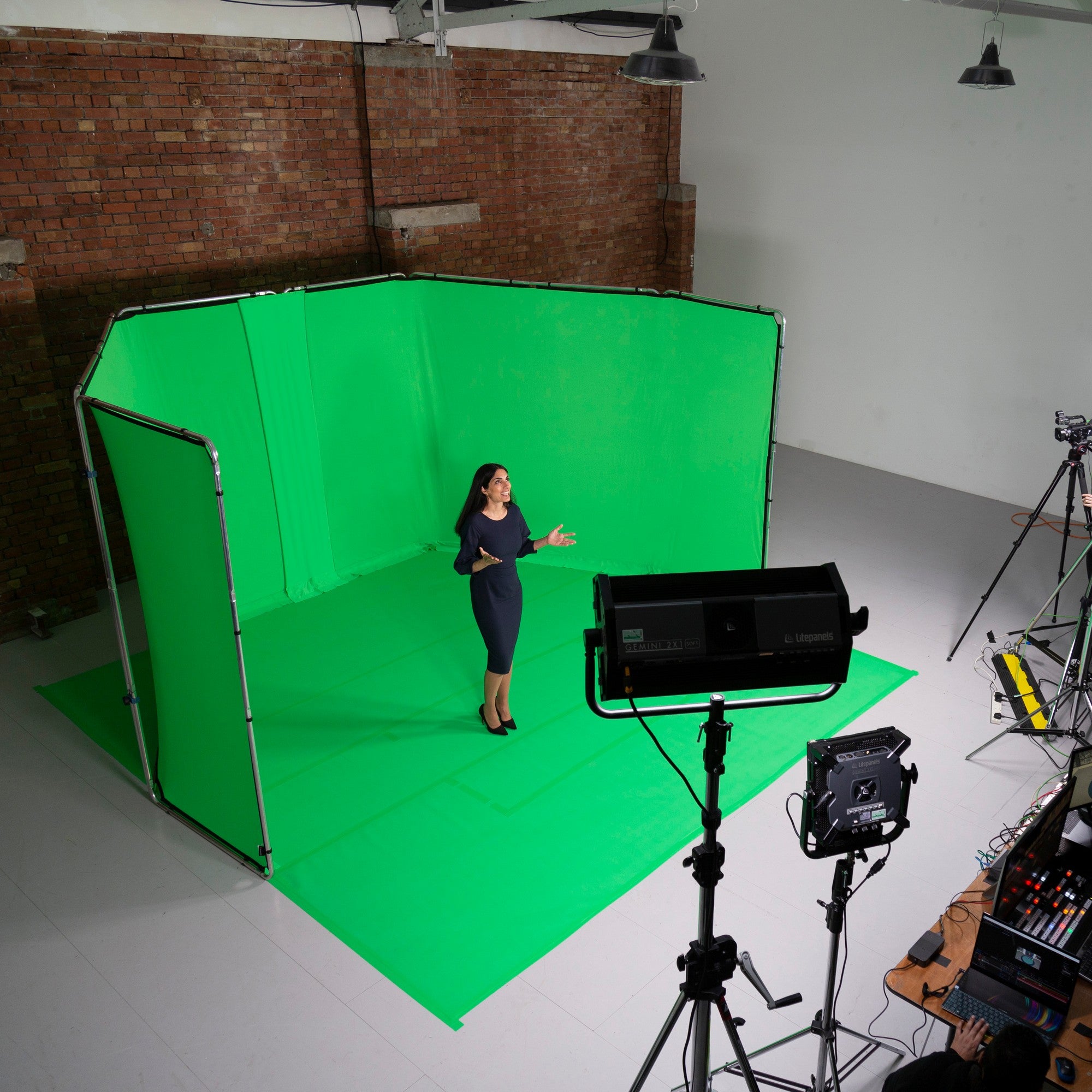 Manfrotto 7965 Vinyl Floor 1.37 x 4 m - Chromakey Green