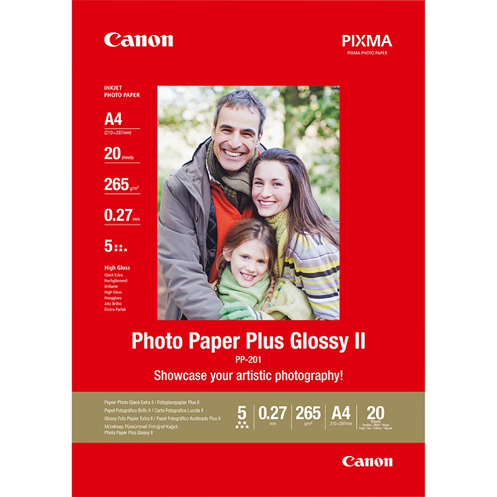 Хартия - Canon BJ MEDIA PH PAPER PP-201 A4 20 листа