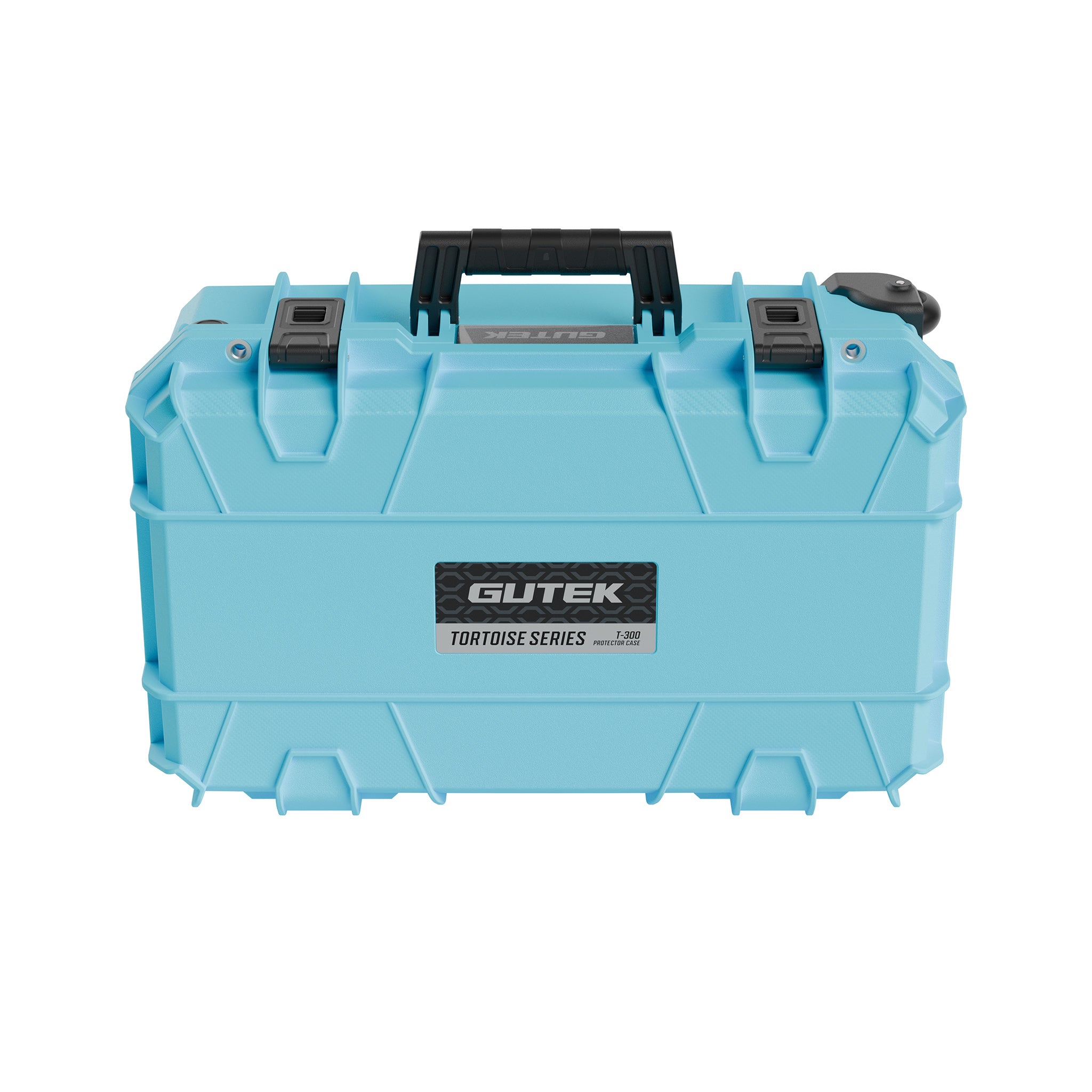 Твърд куфар с колелца GUTEK Tortoise T-300 Azure Blue - IP67