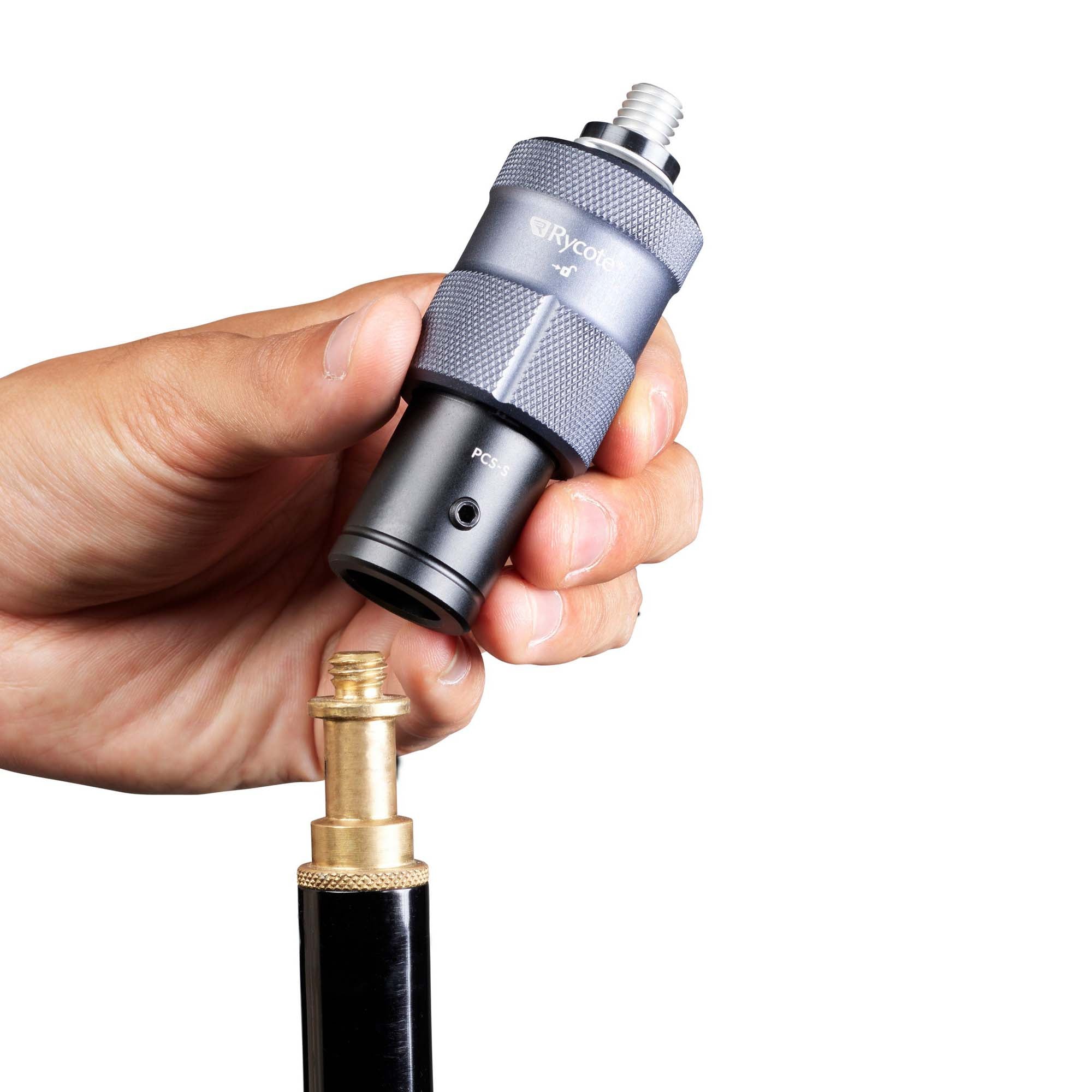 Rycote PCS-Spigot - адаптер за стативи и рамена за осветление с 16mm накрайници