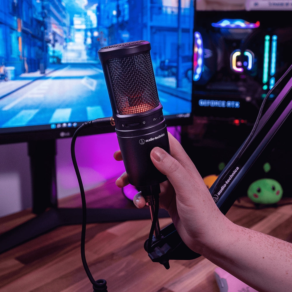 Кондензаторен USB микрофон Audio-Technica AT2020USB-X Cardioid -