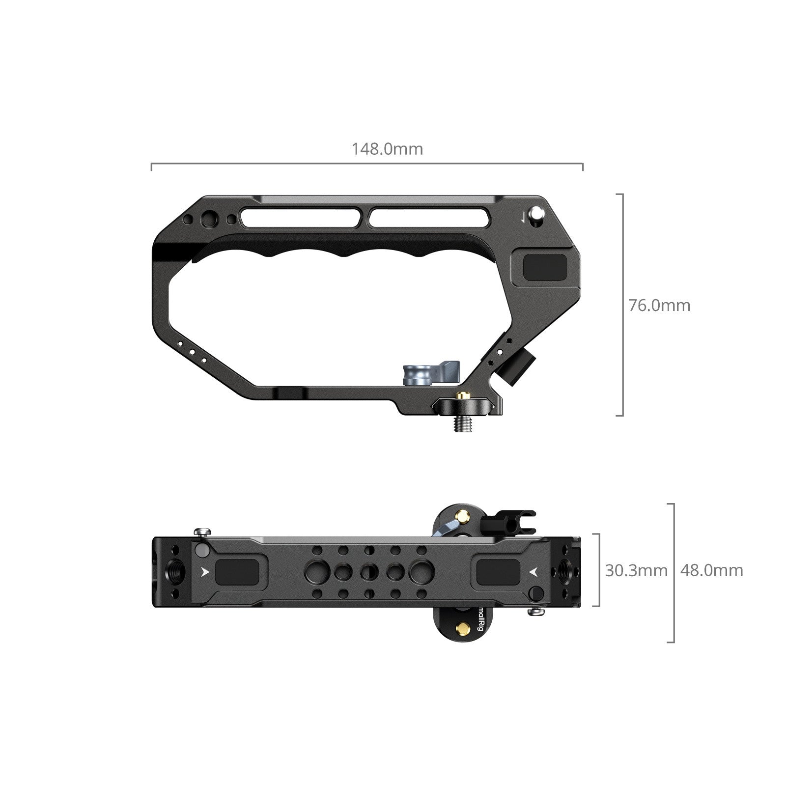 SmallRig D-Style горна дръжка с NATO скоба 5661
