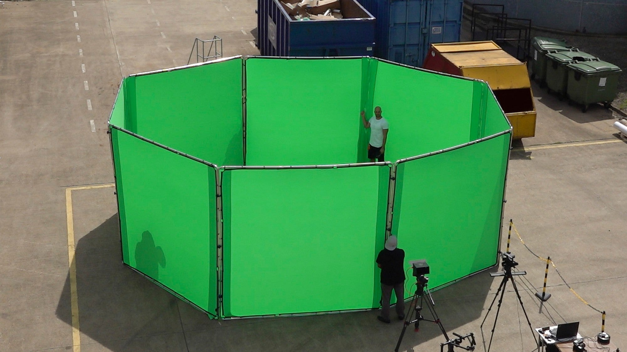 Manfrotto StudioLink Chroma Key Kit 3 x 3 m - Green Screen