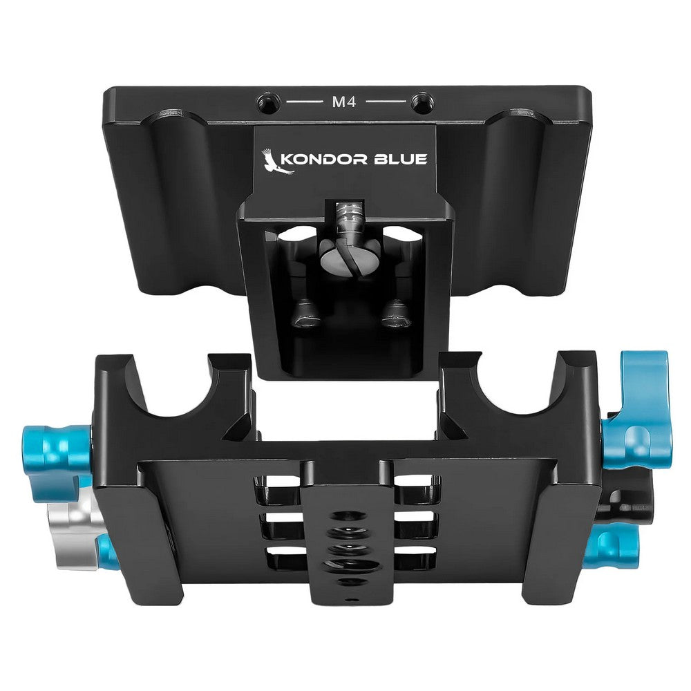 Kondor Blue Универсална LWS ARRI Bridge Плоча за ARRI, RED, URSA, C70, VENICE (Black)
