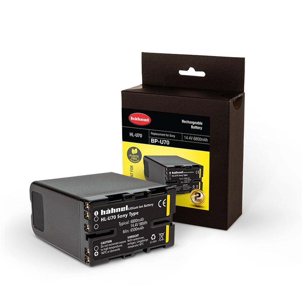 Батерия Hahnel HL-U70 - 14.4V, 6800mAh, 98Wh (BP-U тип)