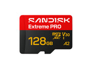 SanDisk Extreme PRO microSD, UHS-I, U3, V30, A2, 128GB