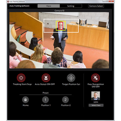 Panasonic Auto-Tracking Software