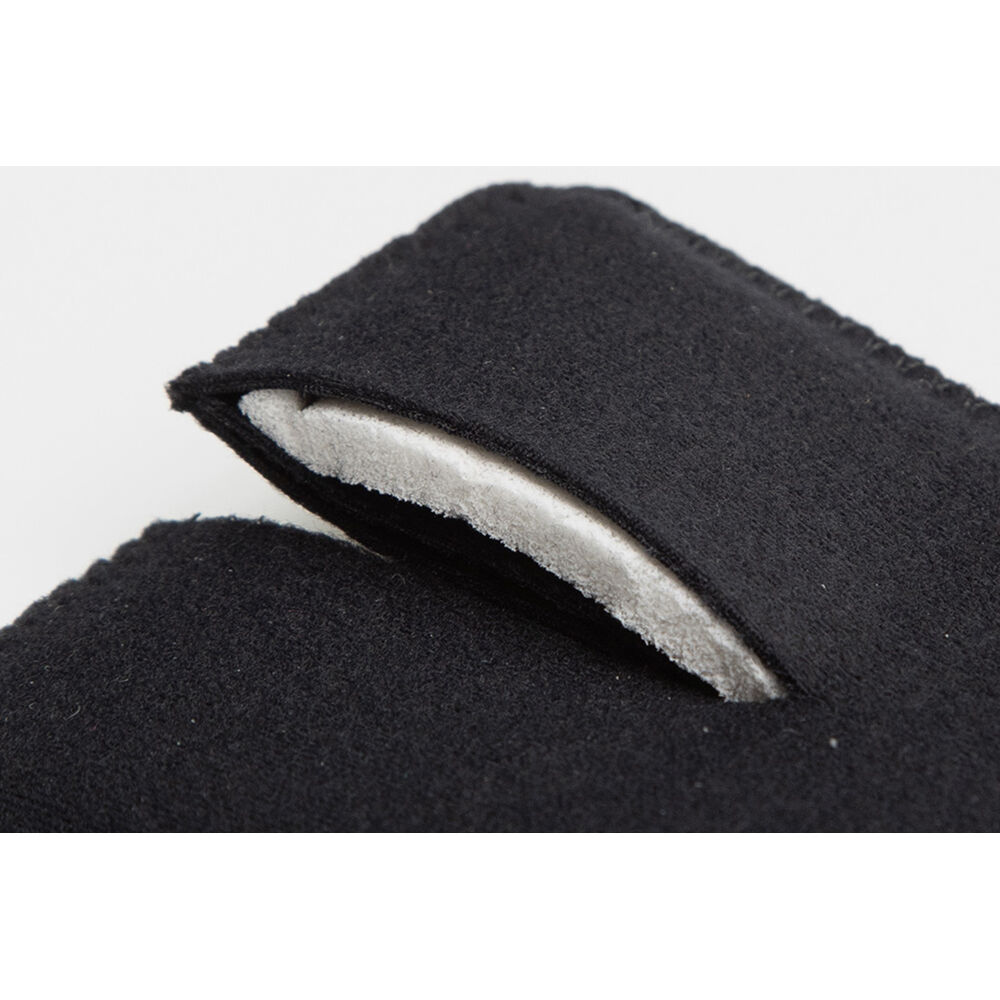 Viviana Large Belt Puffy Pouch (Black)