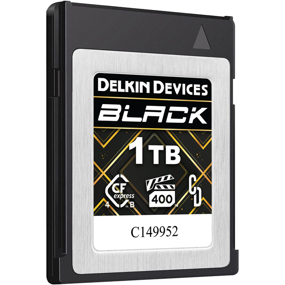 Delkin CFexpress 4.0 BLACK | Type B | R3630/W3130 (VPG400) 1TB