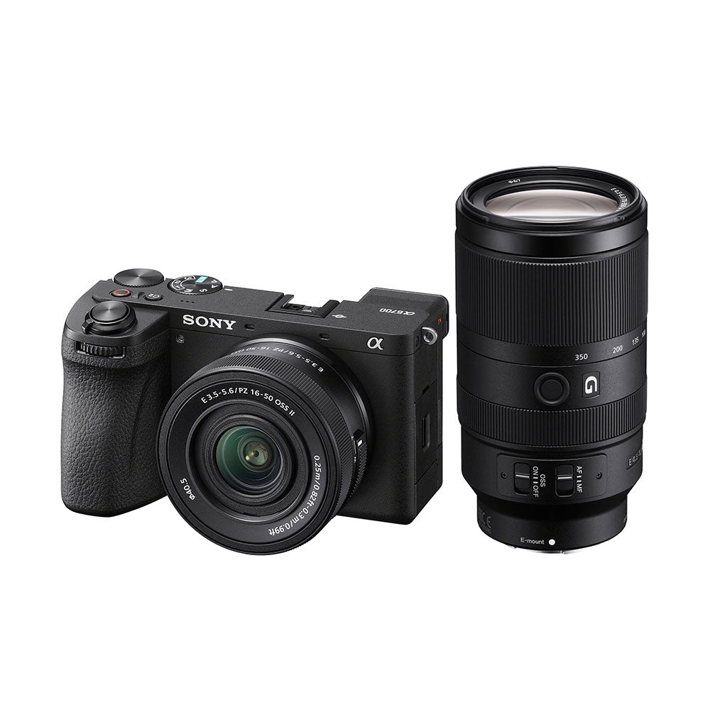 Фотоапарат Sony a6700 + Обективи Sony E PZ 16-50mm f3.5-5.6 OSS II и Sony E 70-350mm f4.5-6.3 G OSS
