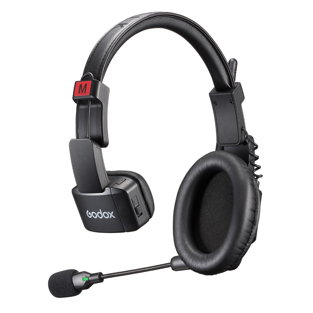 Интерком с 5 единични (1 мастър) слушалки Godox SkyTalk Air 5S 2.4G