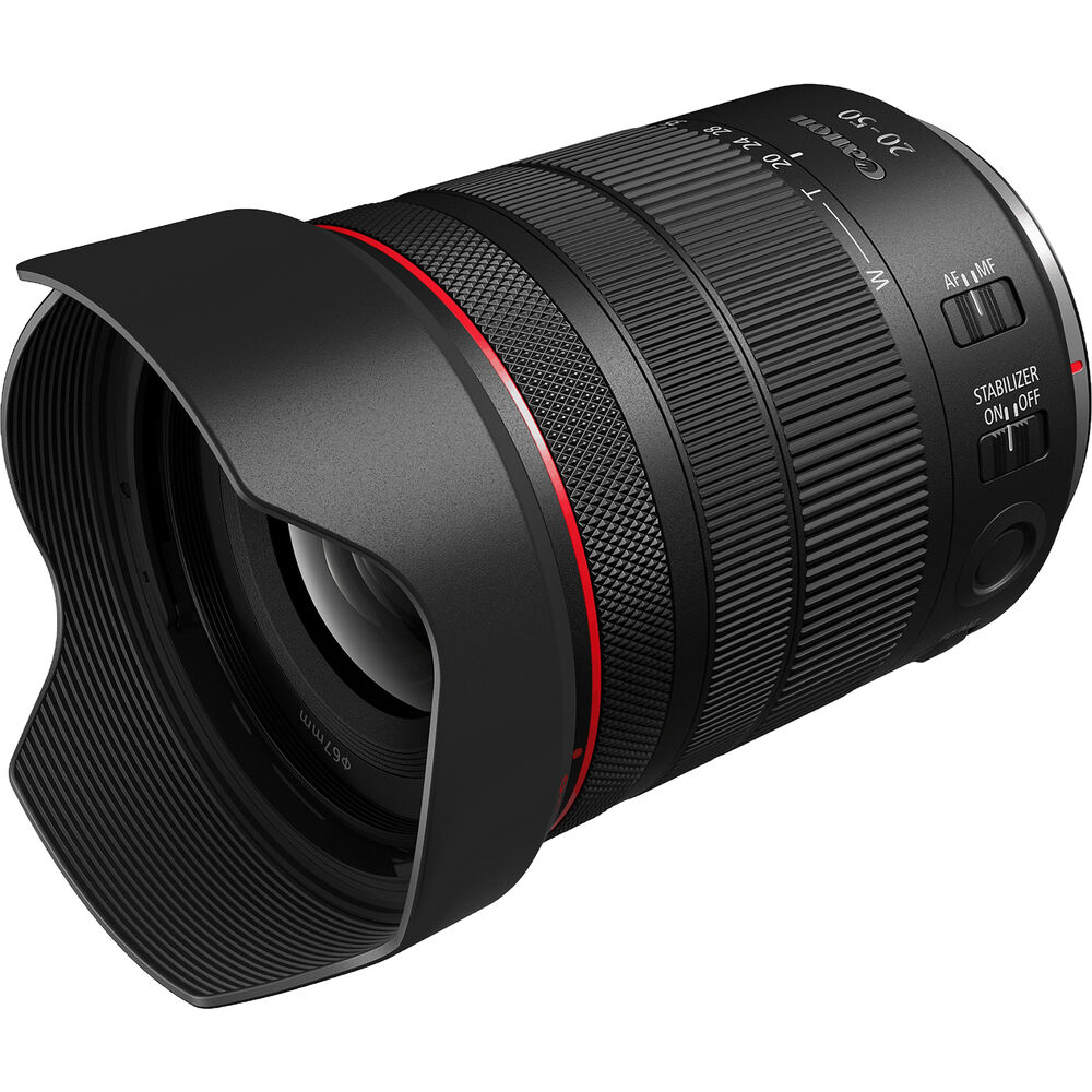 Обектив Canon RF 20-50mm f4 L IS USM PZ