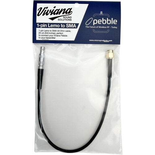 Viviana Pebble LEMO 1-Pin to SMA RF