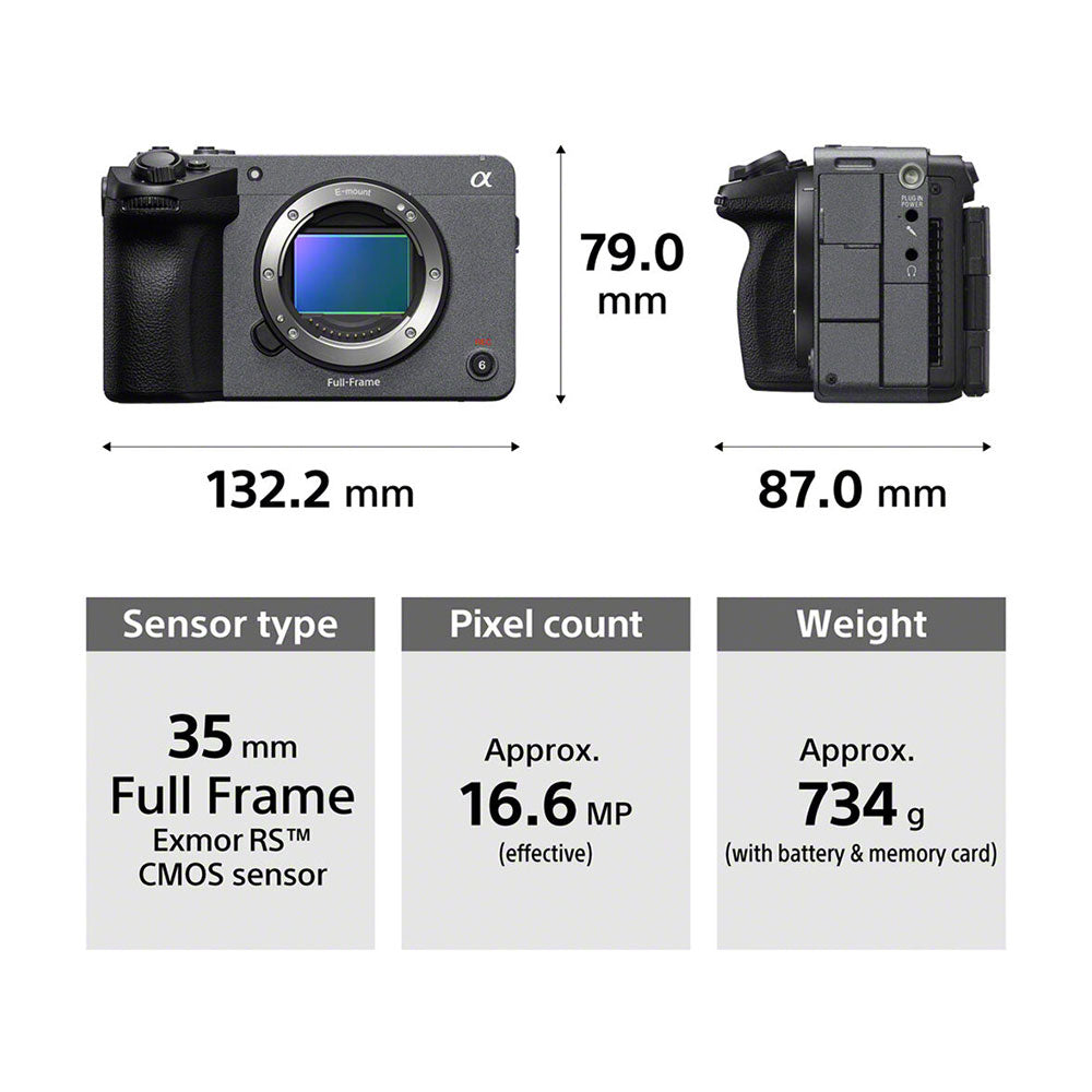 Sony FX5 Cinema Line пълноформатна камера + XLR Handle Unit Kit