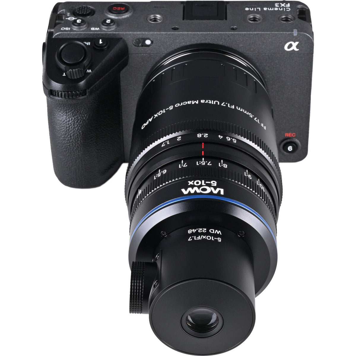 Макро обектив Laowa Aksen 17.5mm f1.7 5-10X Ultra Macro APO (Coaxial Illumination Version) - Sony E