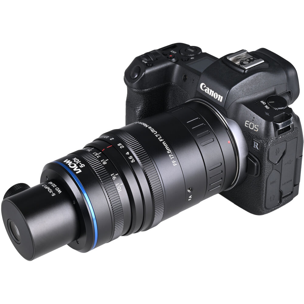 Макро обектив Laowa Aksen 17.5mm f1.7 5-10X Ultra Macro APO (Coaxial Illumination Version) - Canon RF