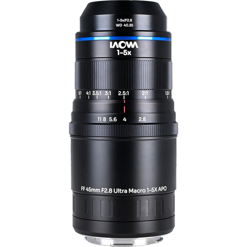Laowa Aksen 45mm f2.8 1-5X Ultra Macro APO - L-mount