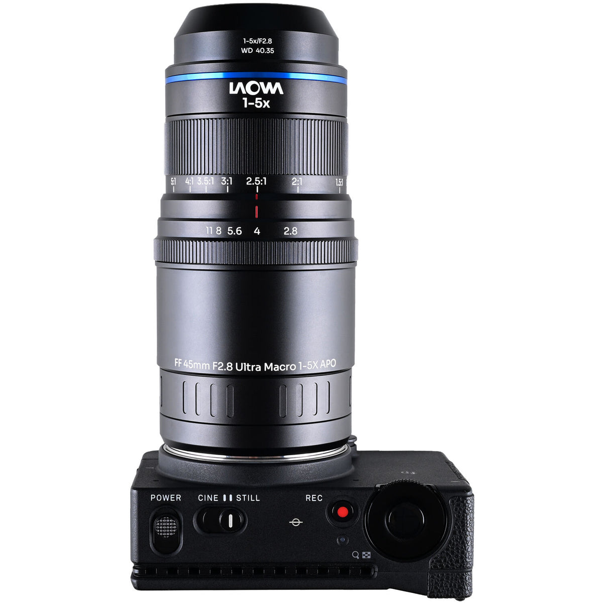 Laowa Aksen 45mm f2.8 1-5X Ultra Macro APO - L-mount