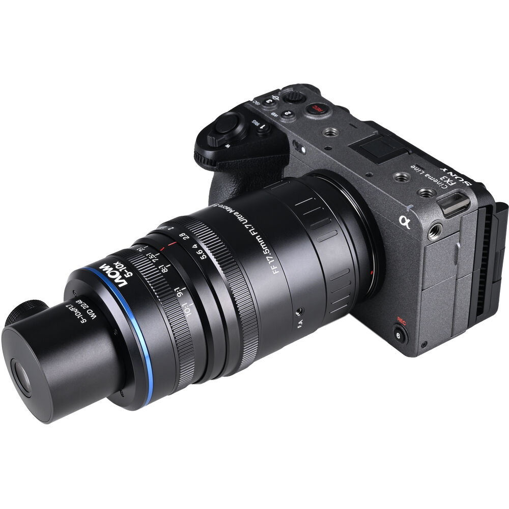 Макро обектив Laowa Aksen 17.5mm f1.7 5-10X Ultra Macro APO (Coaxial Illumination Version) - Sony E