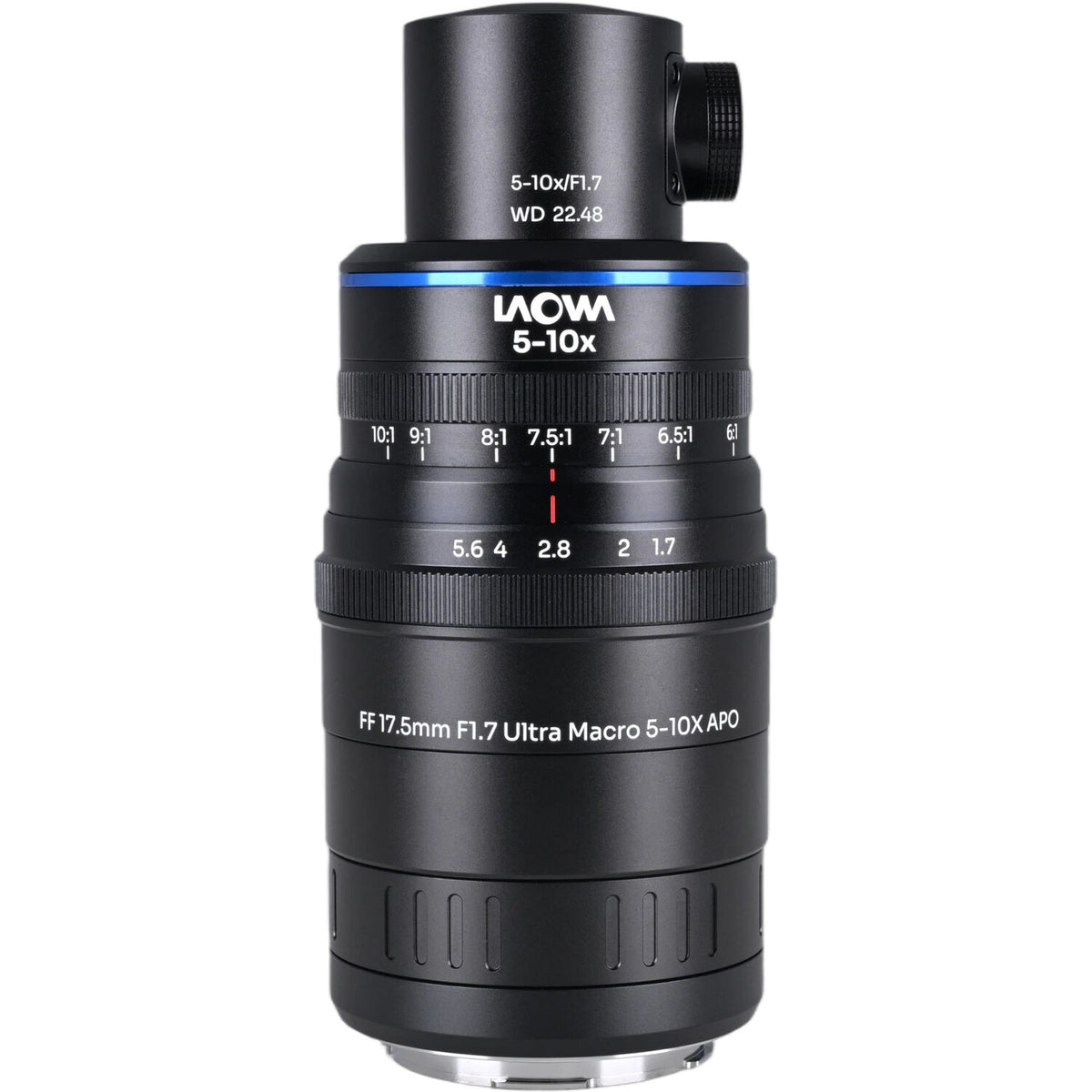 Макро обектив Laowa Aksen 17.5mm f1.7 5-10X Ultra Macro APO (Coaxial Illumination Version) - Sony E
