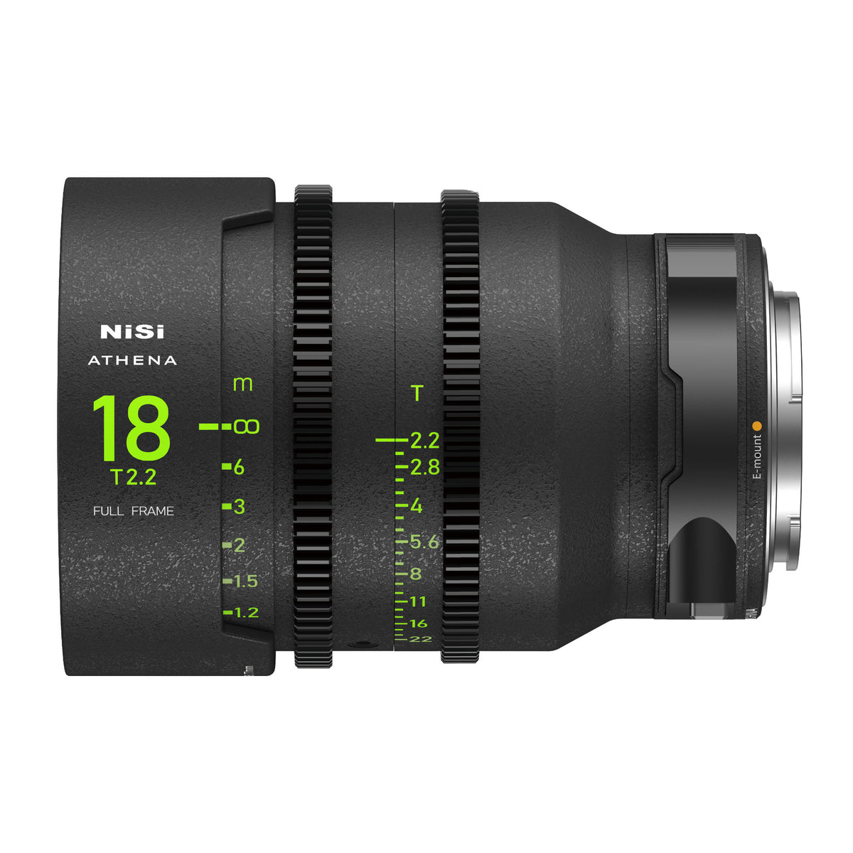 Кино обектив NiSi Athena Prime 18mm T2.2 E-Mount